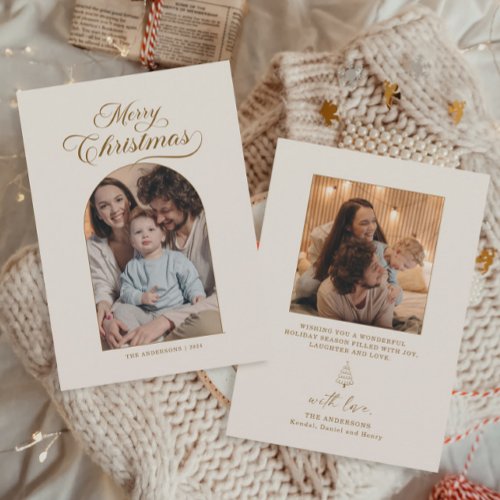 Elegant Photo Christmas Card