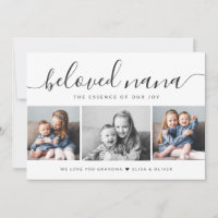 Elegant Photo Collage Beloved Nana Mothers Day
