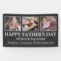 Elegant, photo collage Father's Day