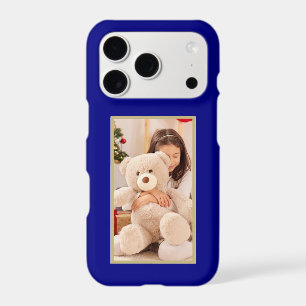 Elegant Photo Custom Navy Blue case-Mate iPhone 17 Pro Case