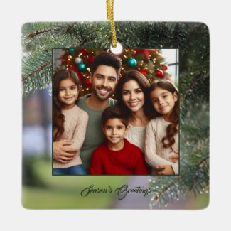 Elegant Photo Evergreen Tree Branches Dark Green