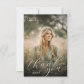 Elegant Photo Graduation Thank You Card