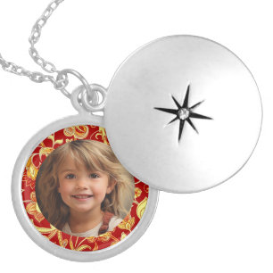 Elegant Photo Jewelry Necklace for Grandma