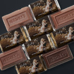 Elegant Photo Modern Wedding Hershey's Miniatures<br><div class="desc">Modern Wedding Favor Hershey's Miniatures featuring a simple design with your names in an elegant handwritten script at the top left and your wedding details in right alignment at the bottom right, over your favorite photo. The back has your personal message. The chic hand lettering adds a romantic touch to...</div>