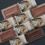 Elegant Photo Modern Wedding Hershey's Miniatures<br><div class="desc">Simple wedding favor Hershey's Miniatures with "Thank You" in an elegant handwritten script along with your names over your favorite photo.  The chic hand lettering adds a romantic touch to this minimalist design.  This personalized wedding candy is great for custom wedding favors your guests will love.</div>