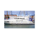 Elegant Photo Overlay | Boat Captain Business Card Elegant Photo Overlay | Boat Captain Business Card