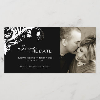 Elegant Photo Save The Date Invitation
