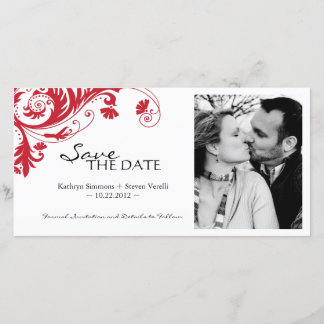Elegant Photo Save The Date Invitation