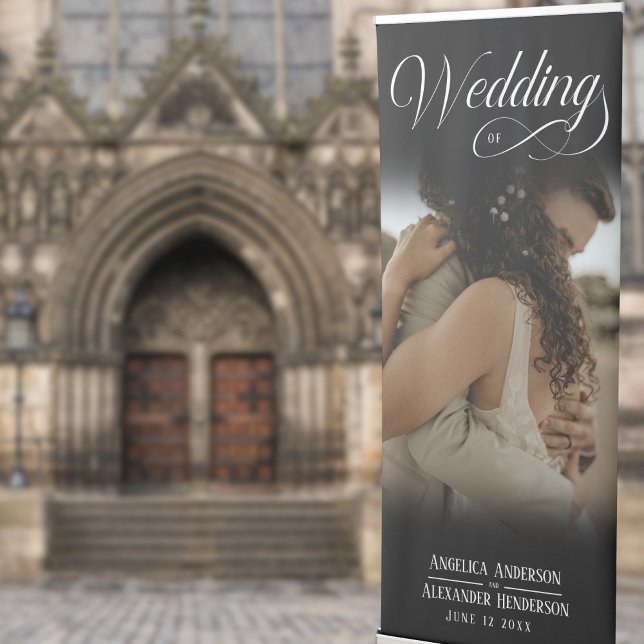 Elegant Photo Script Wedding Banner (Creator Uploaded)