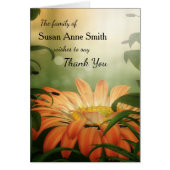 Elegant Photo Thank You for Your Sympathy (Front)