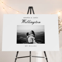 Elegant Photo Wedding Guestbook Alternative Sign