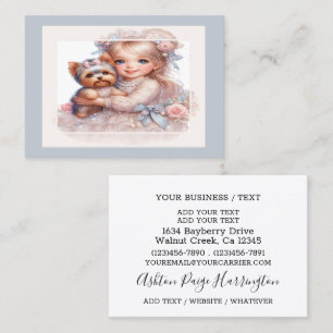 Elegant Photography / Portrait / Salon, etc. Business Card