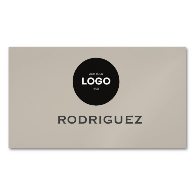 Elegant Photography Workshop Brown Business Card (Front)
