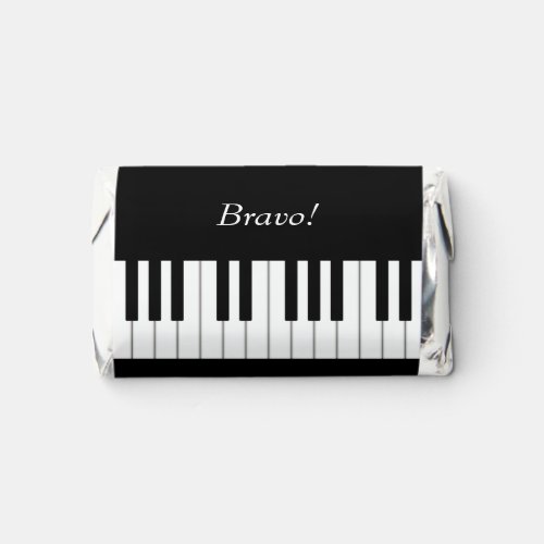 Elegant Piano Keyboard Custom Name  Message Hersheys Miniatures