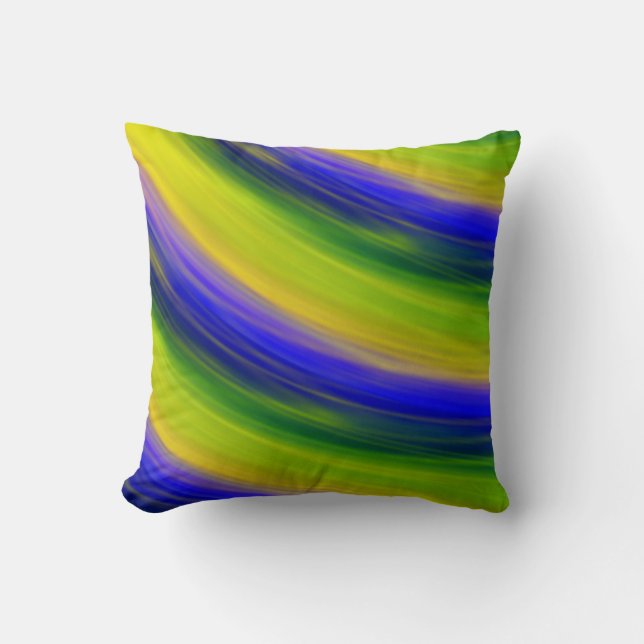 Elegant Pillow with Modern Abstract Design (Front)