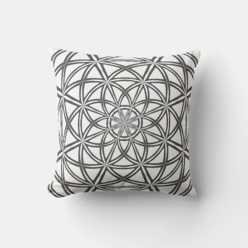 Elegant Pillow with Modern Abstract Design