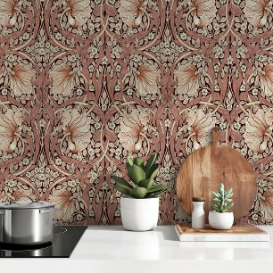 Elegant Pimpernel Primrose Dusty Pink & Cream Wallpaper