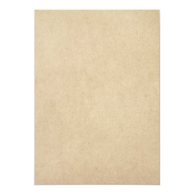 Elegant Pine Tree Kraft Birthday Party Invitation