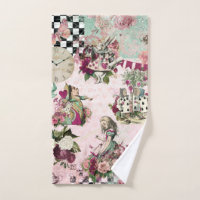 Elegant pink Alice in Wonderland