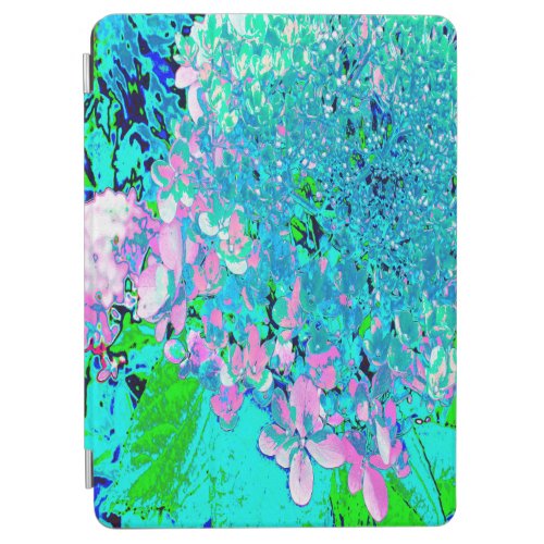 Elegant Pink and Blue Limelight Hydrangea iPad Air Cover