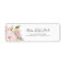 Elegant Pink and Blush Floral Return Address
