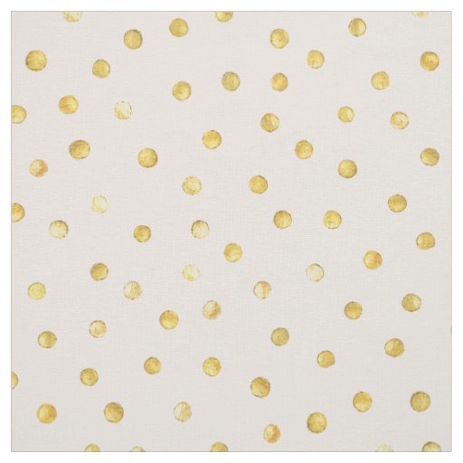 Elegant Pink And Gold Foil Confetti Dots Pattern Fabric