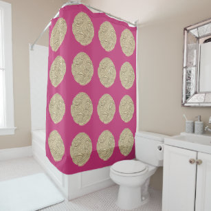 Fuschia Shower Curtains Zazzle
