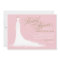 Elegant Pink and Gold Wedding Gown Bridal Shower