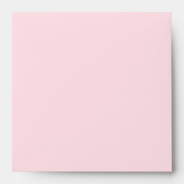 Elegant Pink and Gray Linen Envelopes (Front)