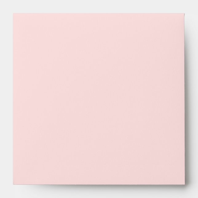Elegant Pink and Gray Linen Envelopes (Front)
