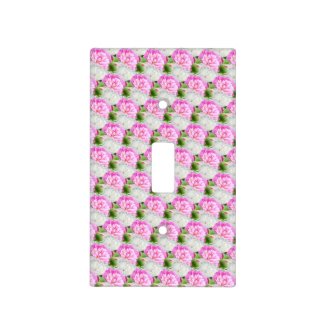 Elegant pink and white peony flower pattern