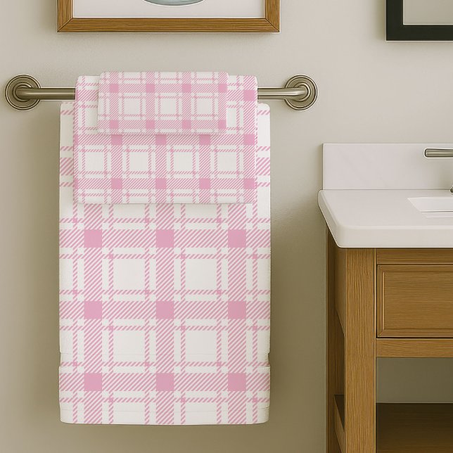Elegant Pink Bath Towels Soft and Refined Look (Elegant Pink Bath Towels Soft and Refined Look)