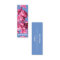 Elegant pink blue vintage floral art illustration