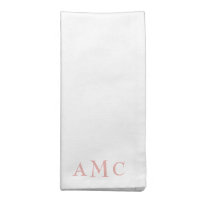 Elegant Pink/Blush Monogram