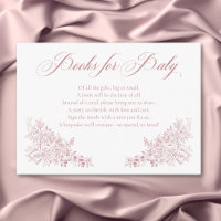 Elegant Pink Chinoiserie Nature Birds Books Baby