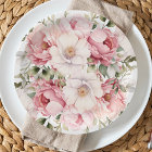 Elegant Pink Floral Baby In Bloom Girl Baby Shower