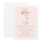 Elegant Pink Floral Bridal Brunch