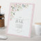 Elegant Pink Floral Bridal Shower Mimosa Bar