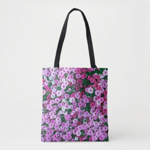 Elegant Pink Floral Daisies Acrylic Artwork  Tote Bag