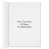 Elegant Pink Floral Design Photo Card (Inside (Right))