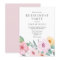 Elegant Pink Floral Retirement Party Invitation