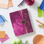 Elegant Pink Glitter and Leopard Skin iPad Smart Cover<br><div class="desc">Elegant Pink Glitter and Leopard Skin Pattern. iPad Cover. ⭐This Product is 100% Customizable. Graphics and text can be deleted, moved, resized, changed around, rotated, etc... ⭐99% of my designs in my store are done in layers. This makes it easy for you to resize and move the graphics and text...</div>