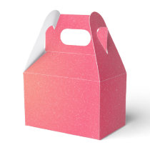 Elegant Pink Glitter Favor Box