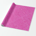 Elegant Pink Glitter Glamour Template Modern Wrapping Paper