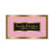 Elegant Pink Glitter Gold & Black Accents