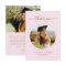Elegant Pink & Gold Photo Graduation Party