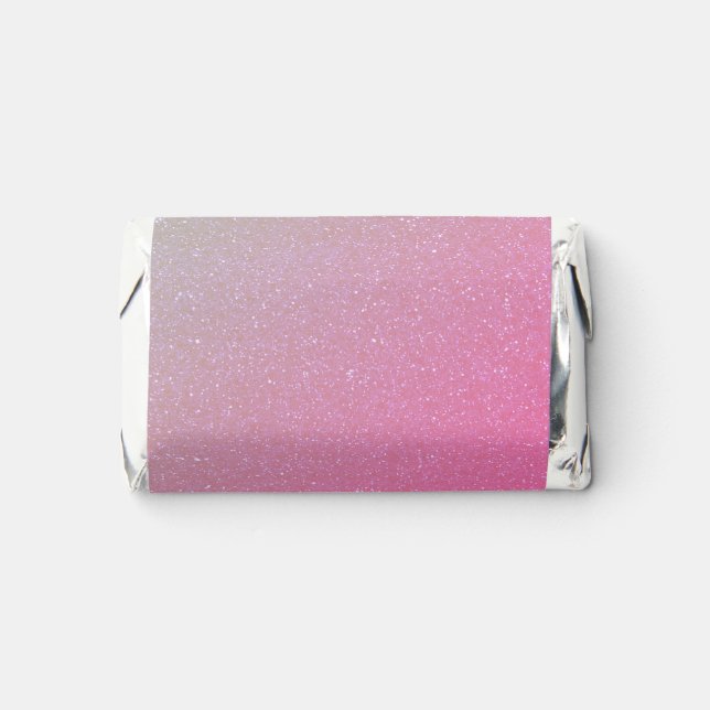 Elegant Pink Gradient Hershey’s Wrappers Hershey's Miniatures (Front)