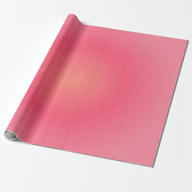 Elegant Pink Gradient Wrapping Paper (Unrolled)