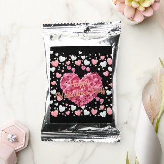 Elegant Pink Hearts Valentine's Day