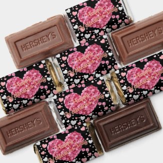 Elegant Pink Hearts Valentine's Day